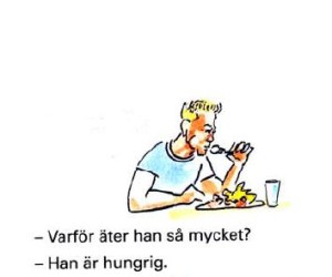 السؤال في اللغة السويدية