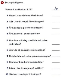 دروس اللغة السويدية