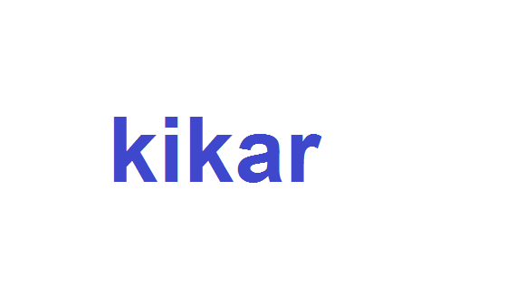 الفعل kikar مع أهم إستخدام له