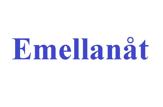 كلمة اليوم”emellanåt”مع اللفظ الصحيح والامثلة وطريقة الإستخدام