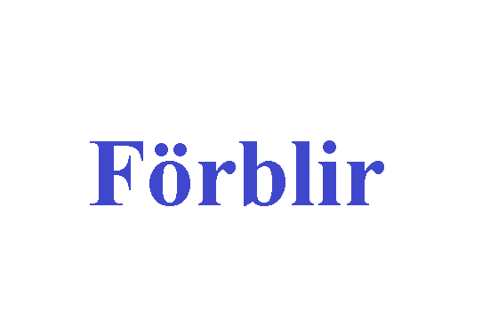 كلمة اليوم”förblir”مع اللفظ الصحيح والامثلة وطريقة الإستخدام