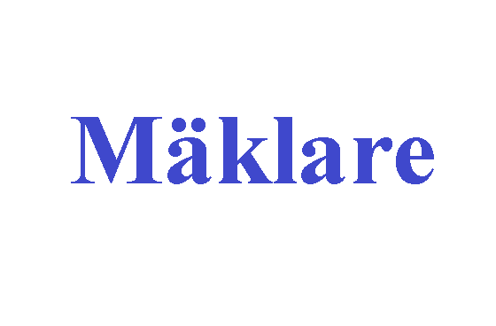 كلمة اليوم”Mäklare”مع اللفظ الصحيح والامثلة وطريقة الإستخدام