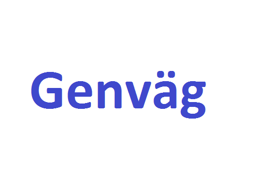 كلمة اليوم”Genväg”مع اللفظ الصحيح والامثلة وطريقة الإستخدام