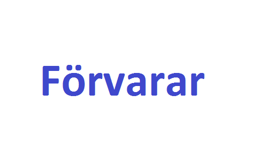 كلمة اليوم”Förvara”مع اللفظ الصحيح والامثلة وطريقة الإستخدام