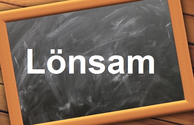 كلمة اليوم”Lönsam”مع اللفظ الصحيح والامثلة وطريقة الإستخدام
