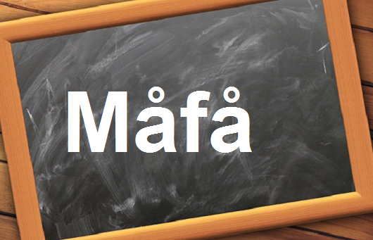 كلمة اليوم”Måfå”مع اللفظ الصحيح والامثلة وطريقة الإستخدام
