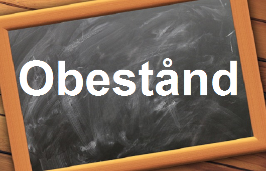 كلمة اليوم”Obestånd”مع اللفظ الصحيح والامثلة وطريقة الإستخدام