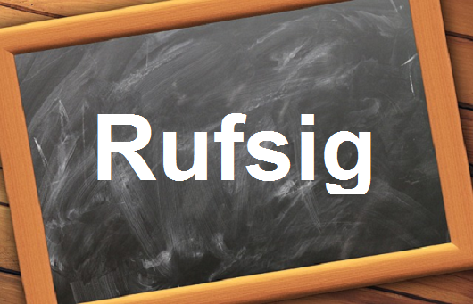 كلمة اليوم”Rufsig”مع اللفظ الصحيح والامثلة وطريقة الإستخدام