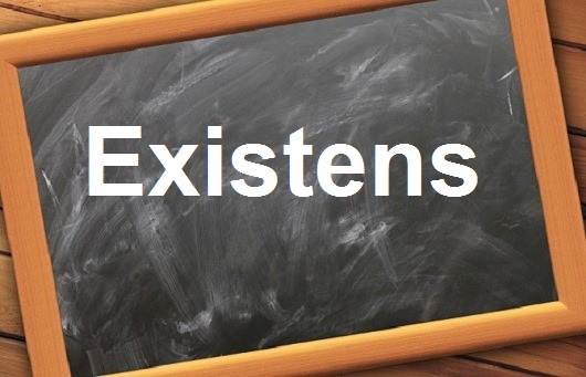 كلمة اليوم”Existens”مع اللفظ الصحيح والامثلة وطريقة الإستخدام