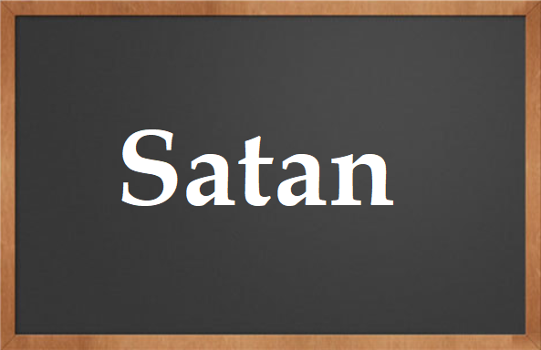كلمة اليوم”Satan” كلمة مستمدة من اللغة العربيةمع الامثلة وطريقة الإستخدام
