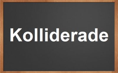 كلمة اليوم”Kolliderade”مع اللفظ الصحيح والامثلة وطريقة الإستخدام